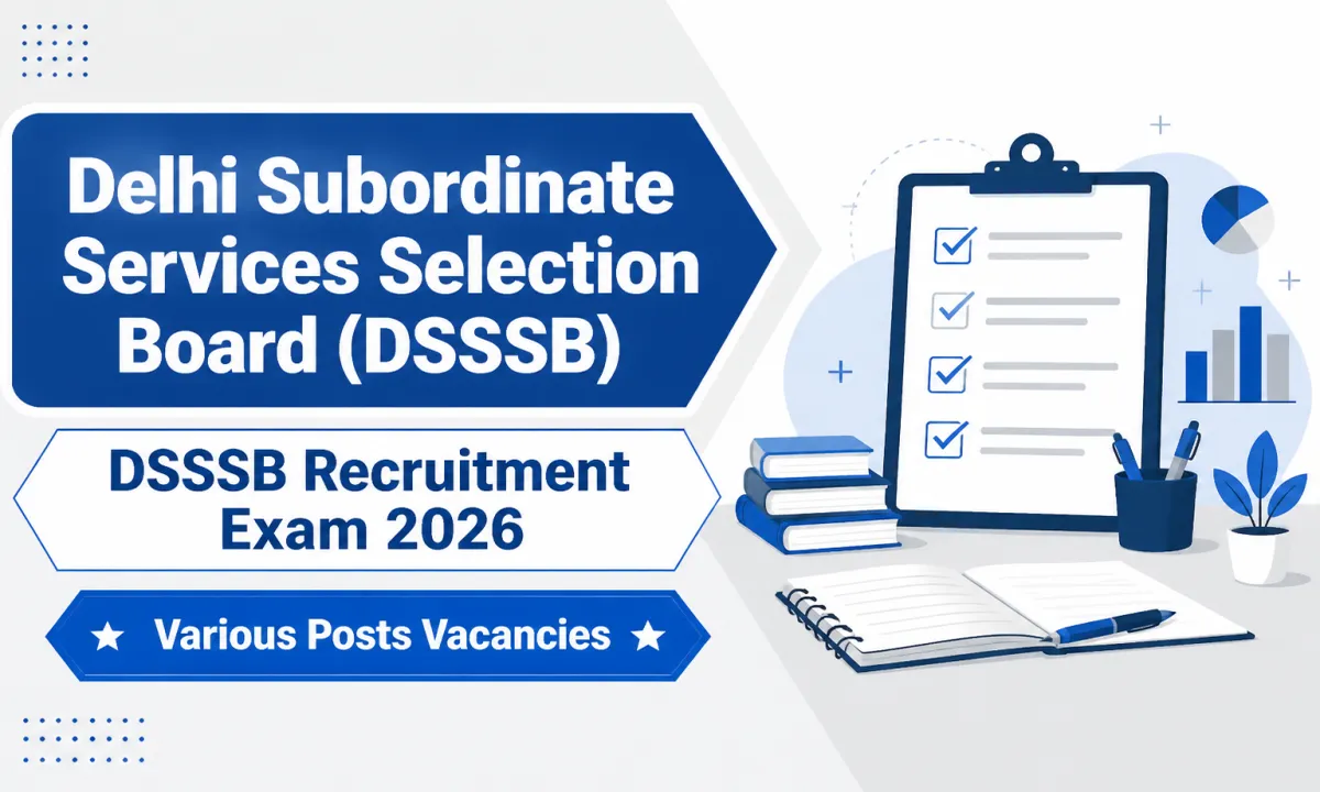 DSSSB Recruitment Exam 2026