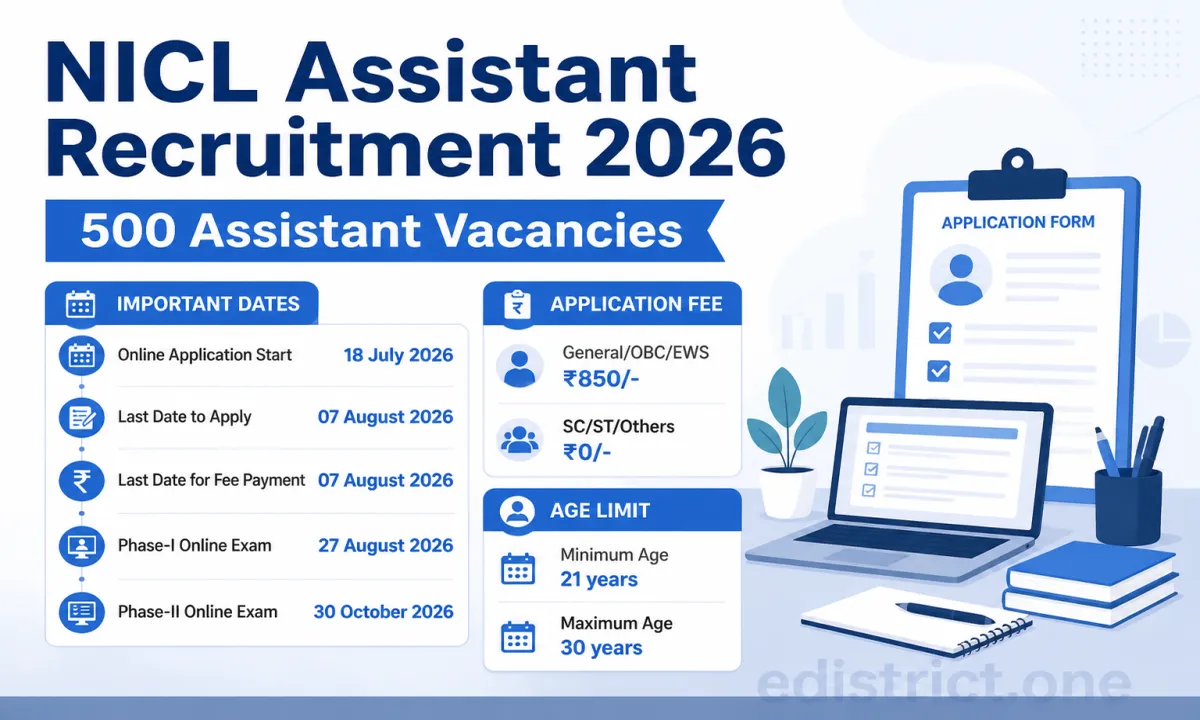 NICL Assistant Recruitment 2026